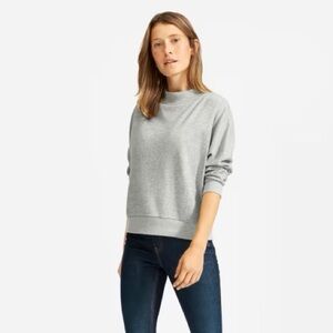 Everlane The Lightweight French Terry Mock Neck — M